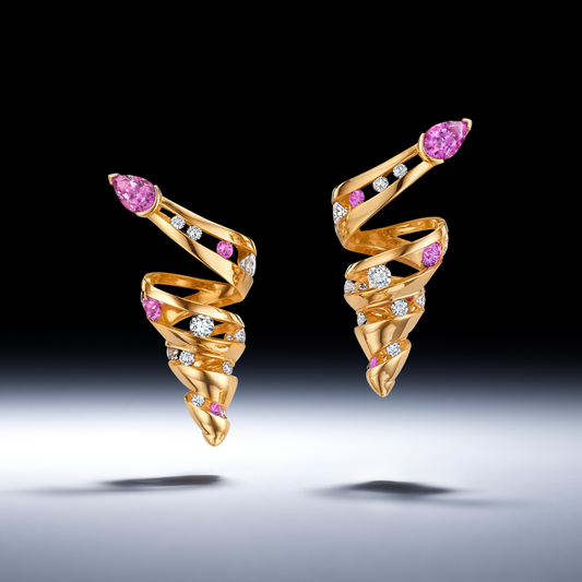 Tourbillon Earrings