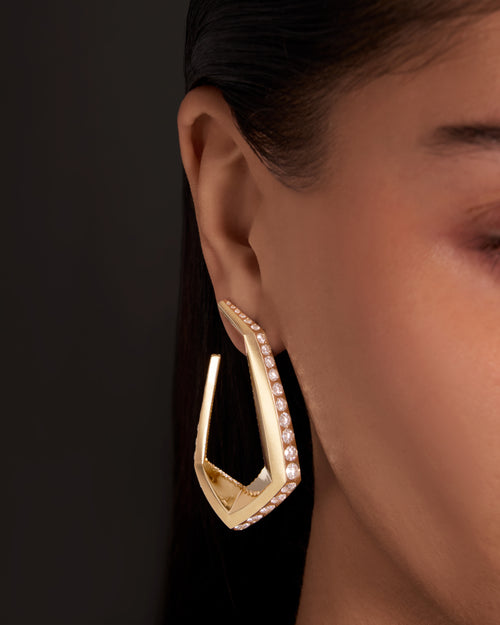 Buckle Hoop Earrings